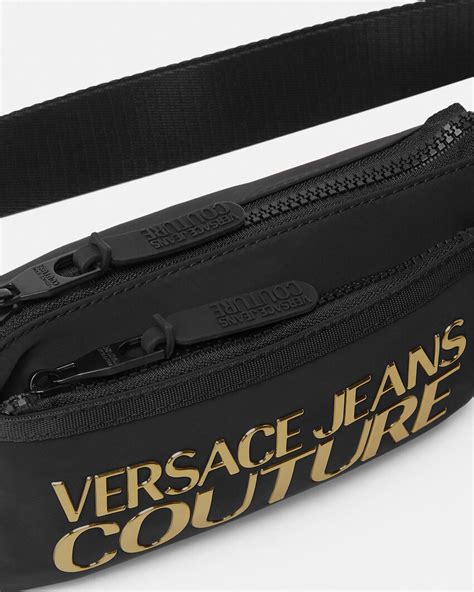 Versace Jeans Couture Marsupio Con Logo Goffrato 